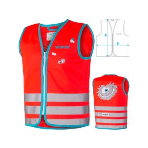 Wowow Crazy Monster Sicherheitsweste Kinder (rot)