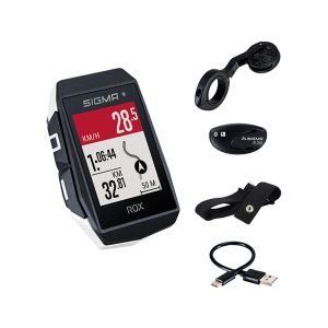 Sigma ROX 11.1 EVO GPS Computer (Hinterrad-Set | (weiß)