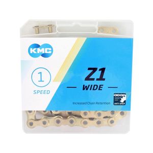 KMC Z1 Wide Fahrradkette (112 Glieder | 1-fach | gold)