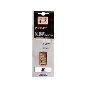 Point Fahrradkette (116 Glieder | 24 Gang | silber)