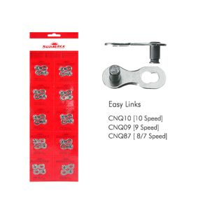 SunRace NQ10-HW Kettenschloss (10-fach | silber)