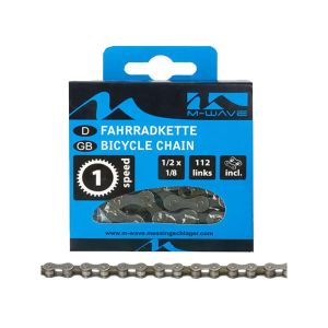 M-Wave Fahrradkette (112 Glieder | 1-fach | braun)