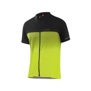 Löffler FZ Flow Fahrradtrikot Herren (hellgrün / schwarz)
