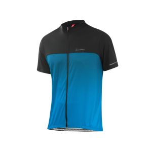 Löffler FZ Flow Fahrradtrikot Herren (blau / schwarz)