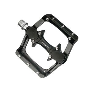 Messingschlager PM820-2 Exustar Fahrradpedale umrüstbar auf Clipless (schwarz)
