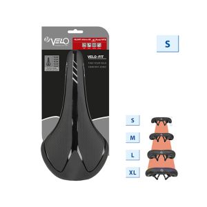 Velo Velo-Fit Athlete BC S Fahrradsattel (schwarz)