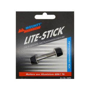 Asista Klemmschraube Inbus Niro 6x45mm (schwarz)