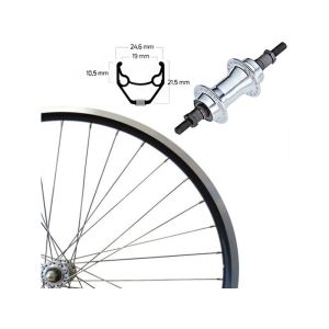 Roland ZAC 2000 Hinterrad (26“ | Alunabe | FW | schwarz)