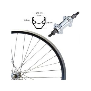 Roland ZAC 2000 Hinterrad (28“ | Alunabe | FW | schwarz)