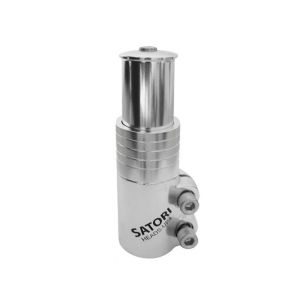 Messingschlager Vorbauerhöhung (1 1/8" Alu | Ahead 0° | silber)