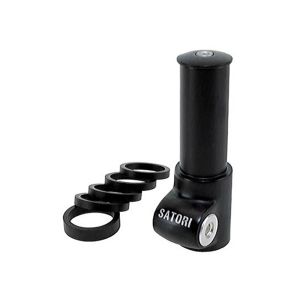 Messingschlager Vorbauerhöhung (1 1/8" Alu | Ahead 0° | schwarz)