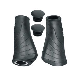 ergotec Reno Fahrradgriffe (135/135 | schwarz)
