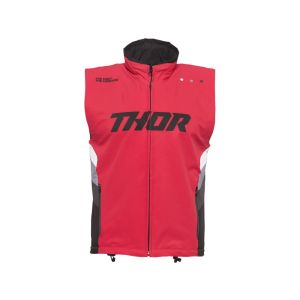 Thor Warmup Fahrradweste Herren (rot)-3XL