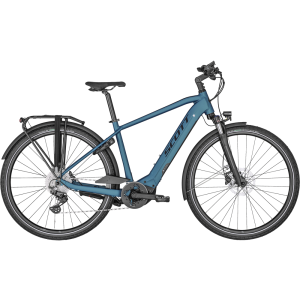 Scott Sub Sport eRIDE 10 High Trekking E-Bike (28" | 625Wh | pagodenblau | 22BG)-56 cm