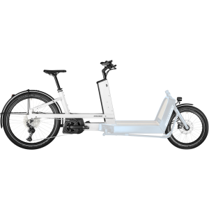 Bergamont E-Cargoville LJ Edition E-Lastenfahrrad (26" | 500Wh | weiß)-50 cm