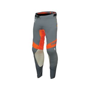 Thor Prime Analog Cross Fahrradhose Herren (grau / orange)-3XL/4XL