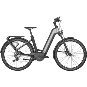 Bergamont E-Ville Edition City E-Bike (28" | 500Wh | flockiges silber)-58 cm