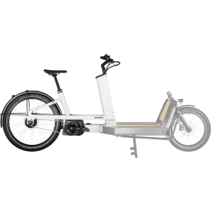 Bergamont E-Cargoville LJ Expert E-Lastenfahrrad (26" | 625Wh | glanzweiß)-50 cm