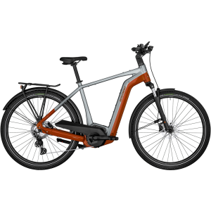 Bergamont E-Horizon Edition LTD High Trekking E-Bike (28" | 750Wh | silber / orange)-64 cm