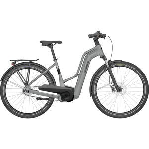 Bergamont E-Horizon N5e FH Belt Amsterdam Trekking E-Bike (28" | 500Wh | titansilber)-60 cm