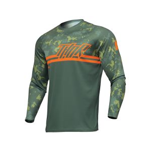 Thor DIGI Fahrradtrikot Jugendliche (grün)-XL