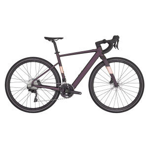 Scott Contessa Speedster Gravel eRIDE 25 Rennrad E-Bike (28" | 250Wh | burgundy purple)-56 cm