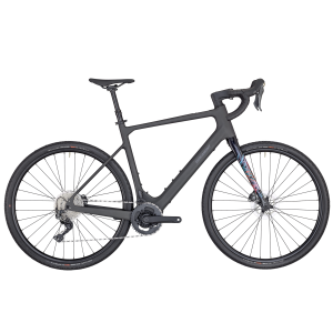 Bergamont E-Grandurance Elite Rennrad E-Bike (28" | 360Wh | clearcoated raw carbon)-58 cm