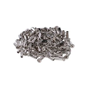 DT Swiss ProLock Speichennippel 2.0x14 (100 Stück | Messing vernickelt | silber)