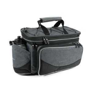 Haberland Flexibag Top Gepäckträgertasche (20 Liter | UniKlip | grau / schwarz)