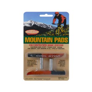 Kool-Stop Canti MTB contoured Bremsschuh (C1 dual compound | rot)