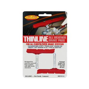 Kool-Stop Canti Thinline Bremsschuh (C3 | rot)