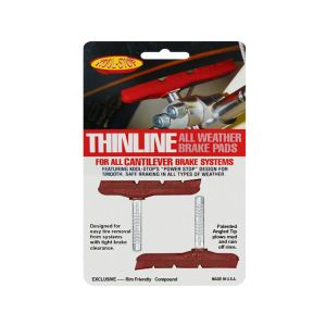 Kool-Stop Canti Thinline Bremsschuh (C3 salmon | orange)