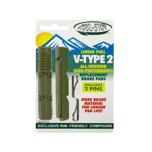 Kool-Stop V-Brake Bremsgummi R16 für H12 (grün)