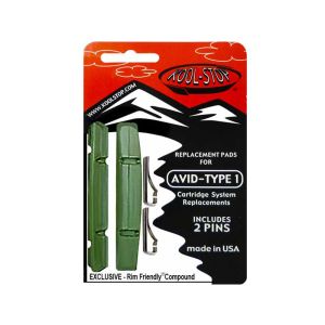 Kool-Stop V-Brake AVID1 Bremsgummi R2 (grün)