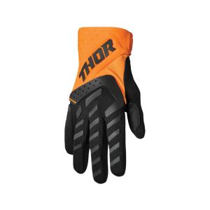 Thor Spectrum Fahrradhandschuhe Jugendliche (schwarz / orange)-L