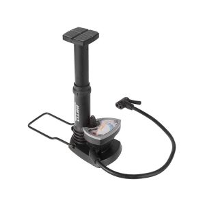 Messingschlager Standpumpe mit Manometer 200