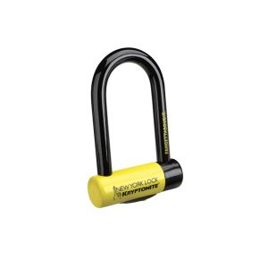 Kryptonite New York Fahgettaboudit Mini U-Lock (18mm - black / yellow)
