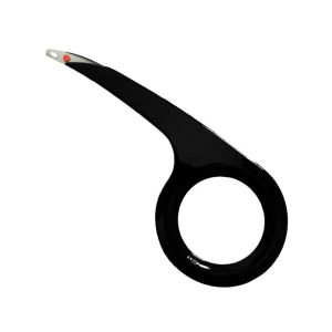 Hebie 1-Flügel Kettenschutz verstellbar (38 Zähne | 18cm | schwarz)
