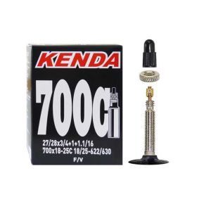 Kenda 18-25/622 SV32 Fahrradschlauch (schwarz)