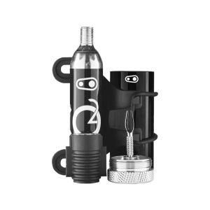 Crankbrothers Cigar Tool Plug Werkzeugset (mit CO2 Inflator Adapter | schwarz)