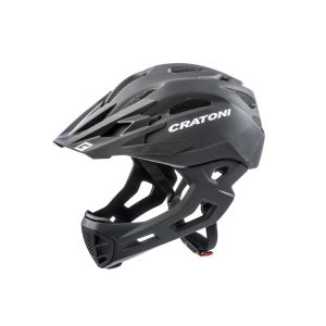 Cratoni C-Maniac Fahrradhelm (mattschwarz)