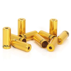 XLC BR-X10 Endkappen für Bremsaußenhülle (gold | Innendurchmesser 5,0mm | 50 Stück)