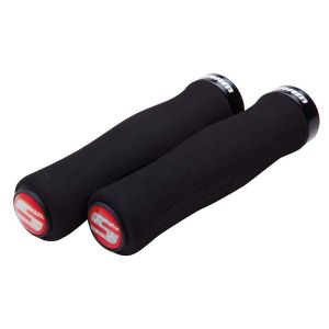 Sram Contour Fahrradgriffe (schwarz | 129mm | mit Klemme schwarz | inkl. Endstopfen)