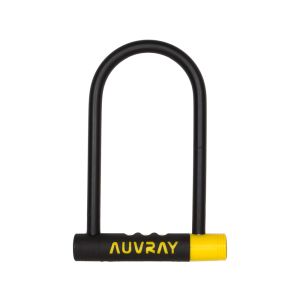 Auvray Alarm Bügelschloss (128x245 | schwarz / gelb)