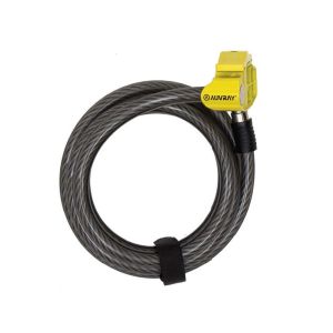 Auvray Spiralschloss (schwarz / gelb)