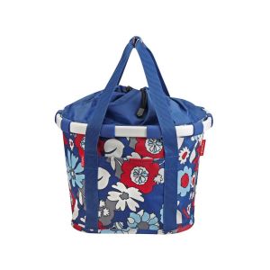 KLICKfix Reisenthel Bikebasket Fahrradkorb (florist indigo | 15 Liter)