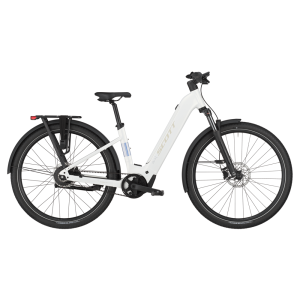 Scott Sub 10 Belt Wave Trekking E-Bike (28" | 800Wh | bianco white)-56 cm