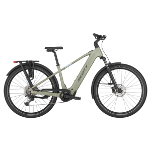 Scott Sub 30 Trekking E-Bike (28" | 600Wh | aztec green)-54 cm