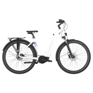 Scott Sub 40 Belt Wave Trekking E-Bike (28" | 625Wh | bianco white)-52 cm