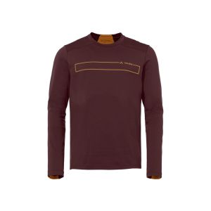 Vaude Qimsa Langarm T-Shirt Herren (dark oak)